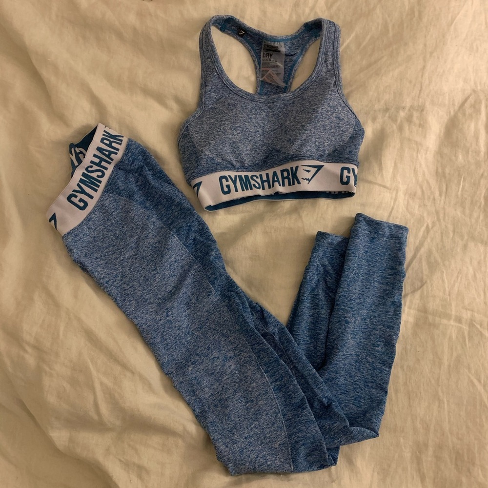 Gymshark Leggings + Sport Bra; New Gym Outfit